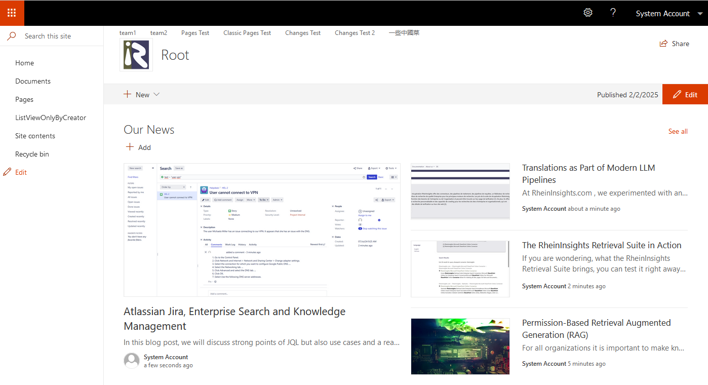 Teaser image for article Februar Release: Erneut zwei neue Konnektoren für die RheinInsights Retrieval Suite